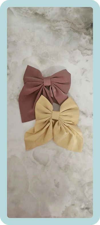 Lot de barrettes à noeud pour cheveux