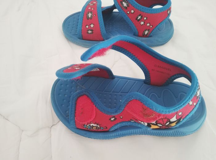 Nu pieds 28  Spiderman bleu - photo numéro 5