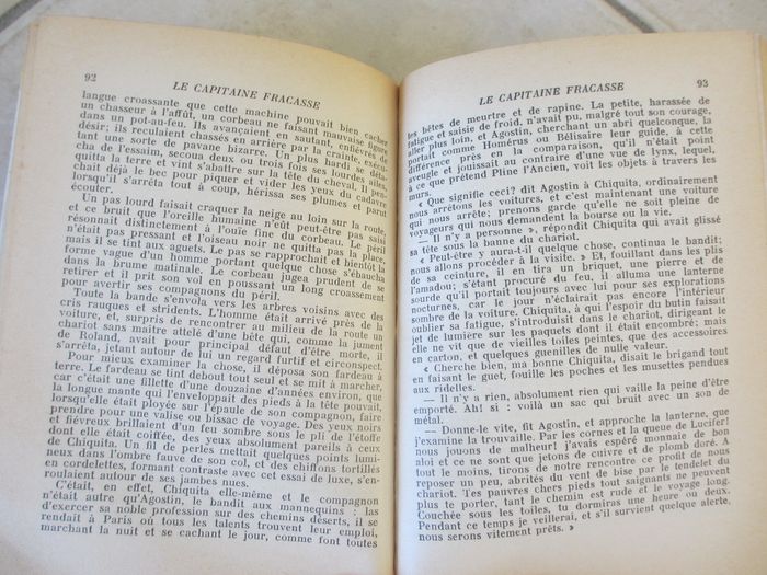 Roman enfant Le Capitaine Fracasse - Bibliothèque verte - photo numéro 4