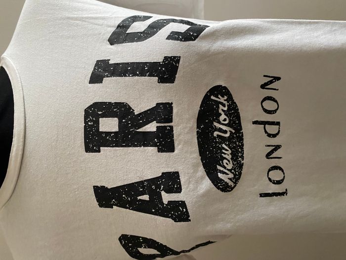 Tee-shirt blanc PARIS T36 - photo numéro 2