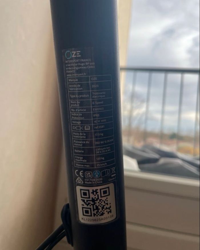 Vend trottinette électrique neuf peu servi - photo numéro 4