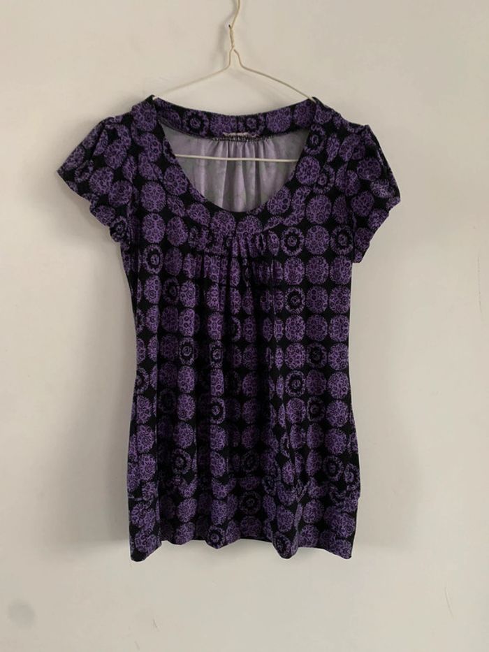 T short à motif