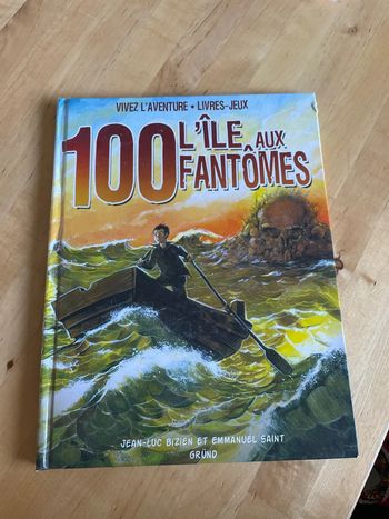 Livre jeu grund l’île aux 100 fantômes