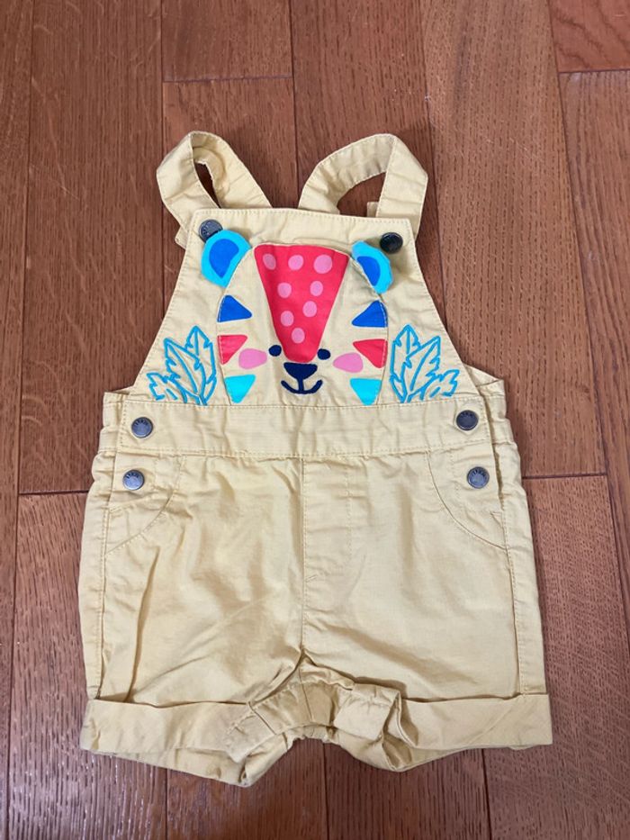Salopette courte été 9 mois
