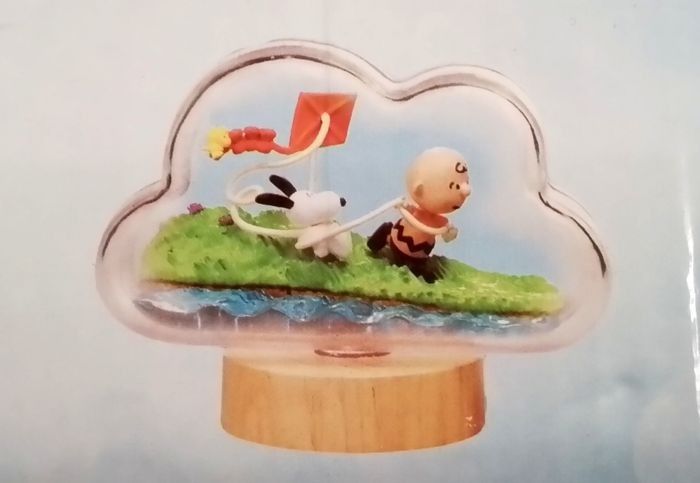 Snoopy et Charlie Brown, weather terrarium à construire - photo numéro 5