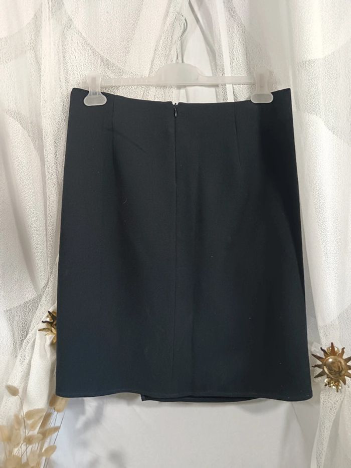 Jupe à volant noire | Max Mara | t. 44 - photo numéro 10