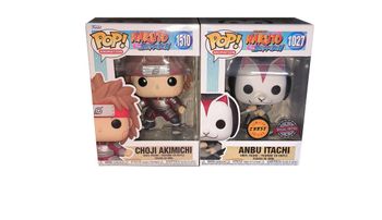2 Funko Pop - Choji Akimichi 1510 + Anbu itachi Limited édition Chase Spécial édition 1027