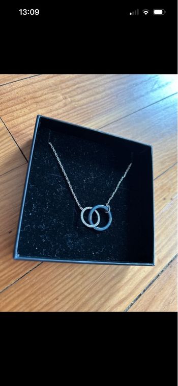 Collier femme argent