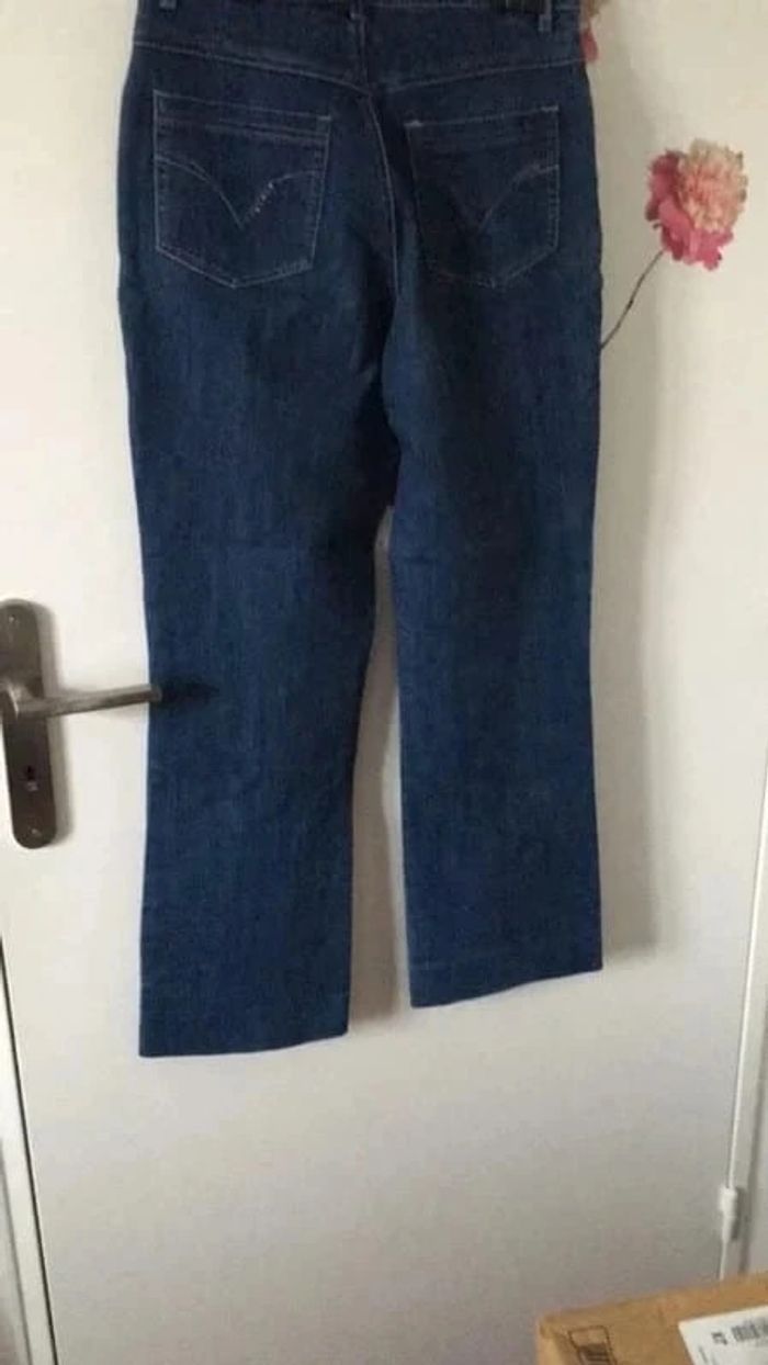 Jean droit taille haute - photo numéro 2