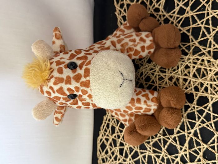 Peluche girafe doudou - photo numéro 4