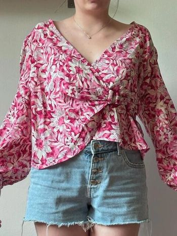 Chemisier à fleurs
