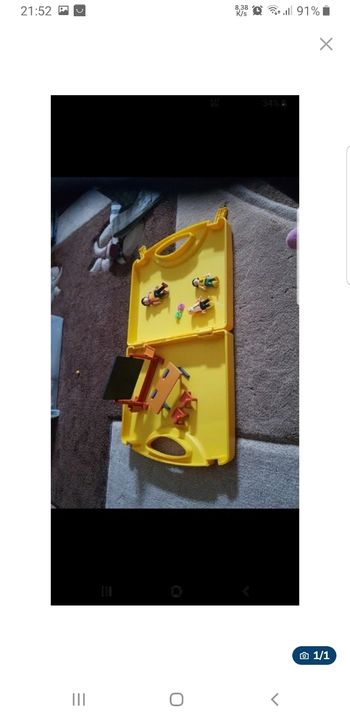 Valisette maîtresse et élèves playmobil