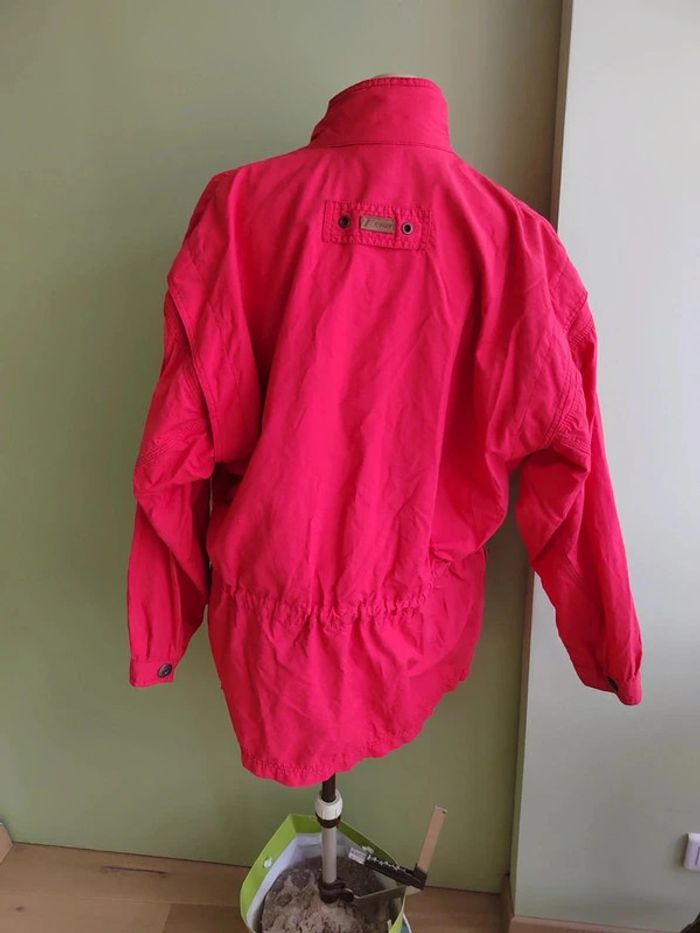 Parka rouge K-Way Nature t. L - photo numéro 8