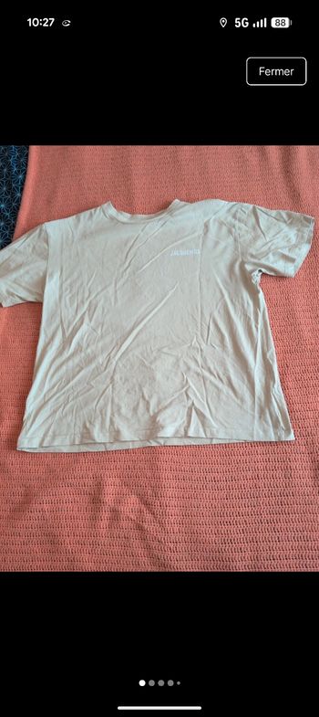 Tee shirt jacquemus 