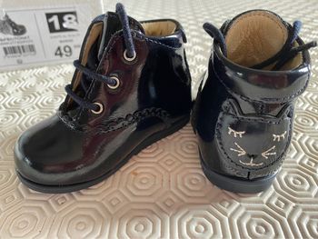 Chaussures bleu marine dpam 18 neuves
