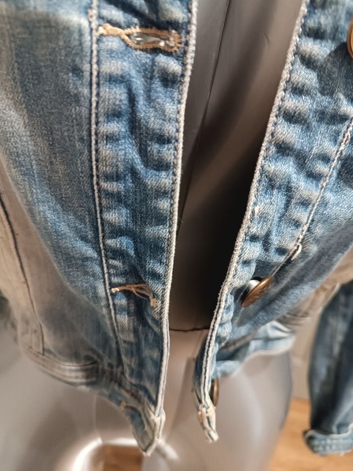 Veste jean femme t 36 - photo numéro 4