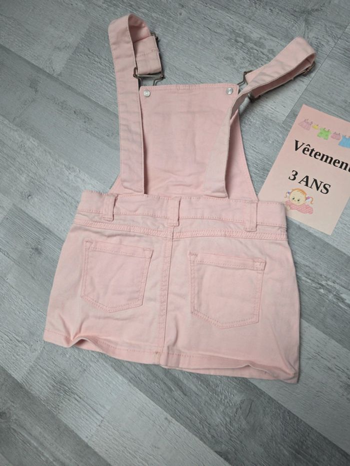 Robe salopette dos nu fille 3 ans - photo numéro 7