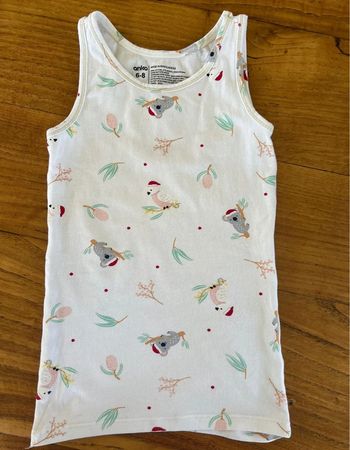 Débardeur tricot de peau koala