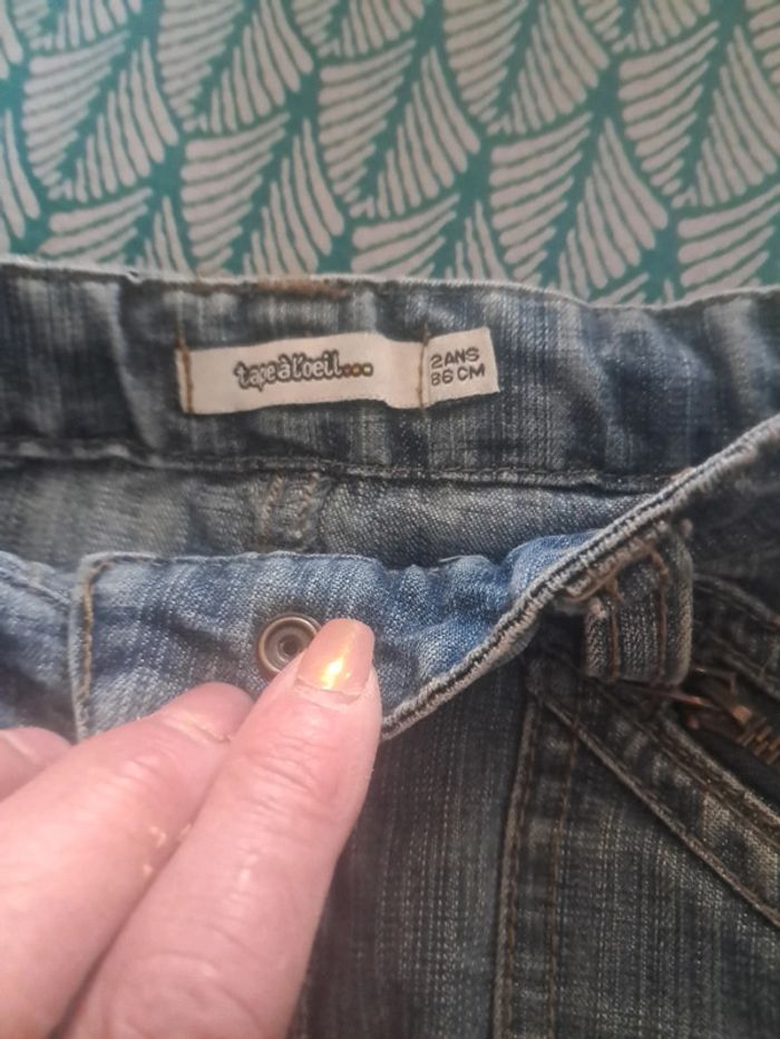 Mini-jupe en jean marque tape à l'oeil - photo numéro 3