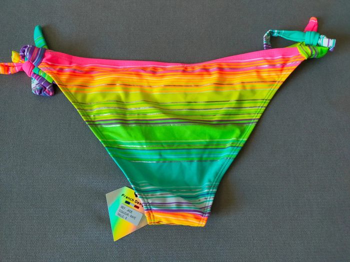Bas de bikini noué sur les côtés – Bikki Beach – Taille 36 - photo numéro 2