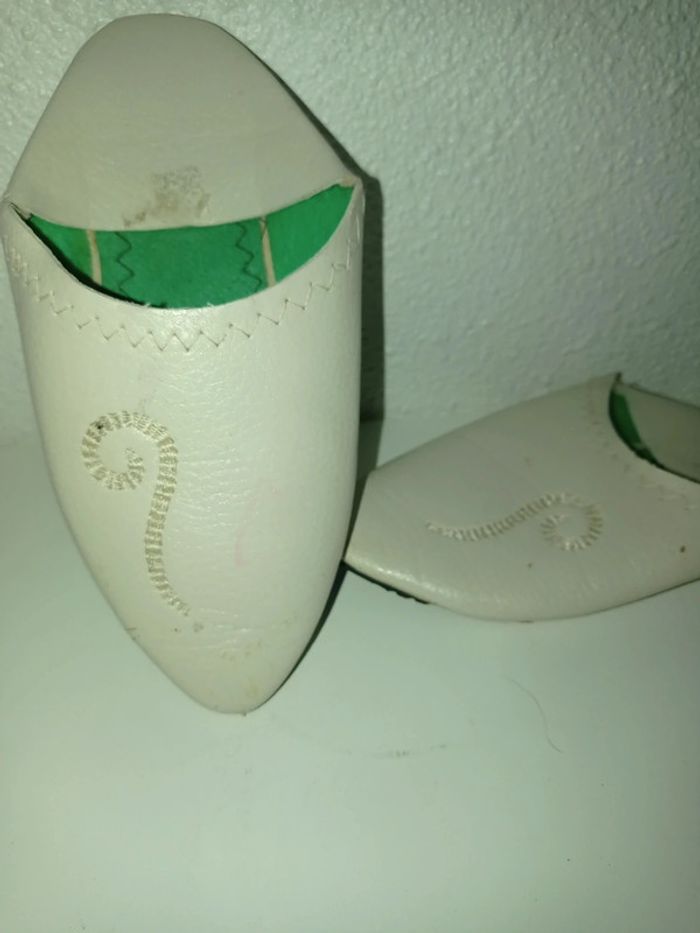 Babouche Royal artisanal taille 25/26 💖 - photo numéro 2