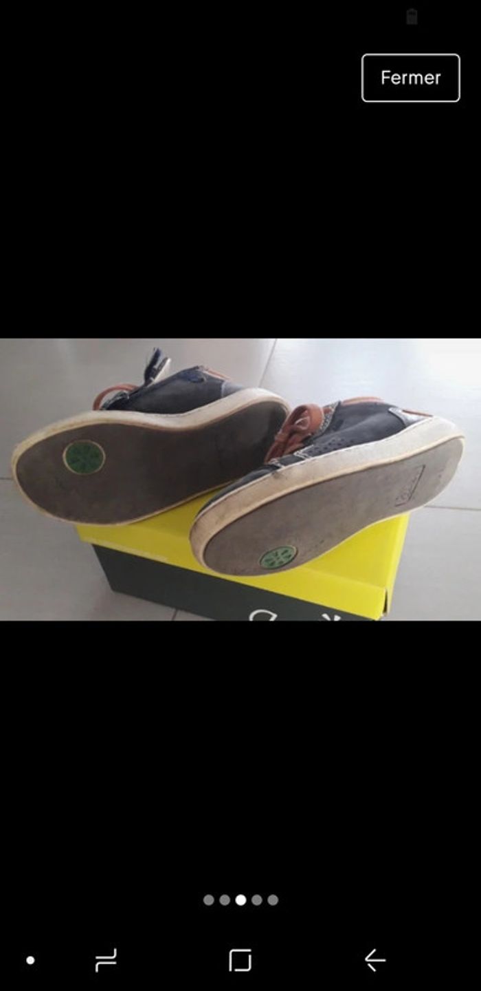 Chaussures cuir garçon Aster - photo numéro 3