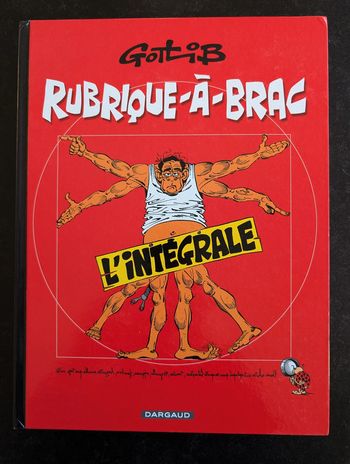 Gotlib: Intégrale Rubrique à Brac en un volume relié - BD collector