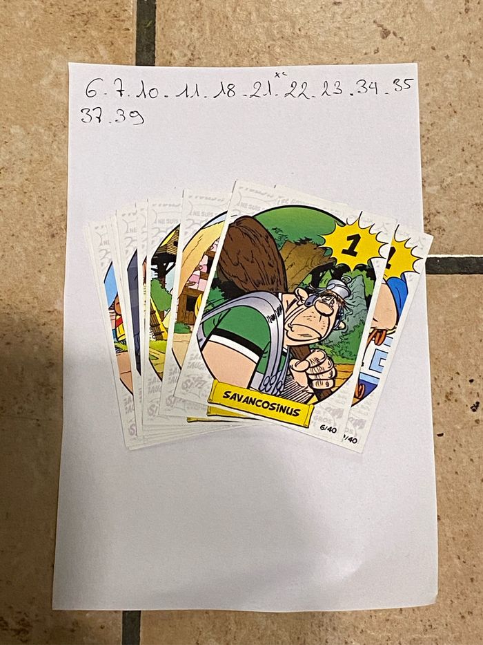 Cartes Asterix imbattable