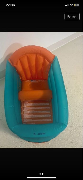 Baignoire gonflable bébé
