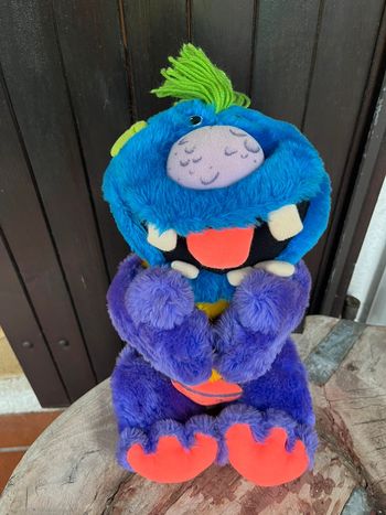 Peluche monstre zigly 1986