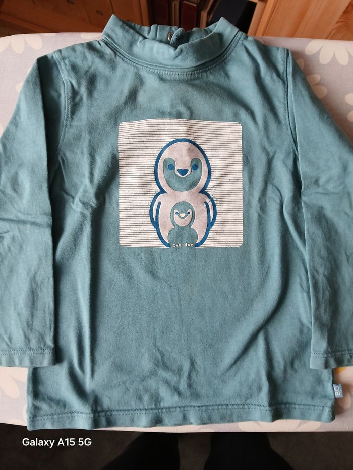 Lot de 5 tee-shirt manches longues  2 ans - photo numéro 5