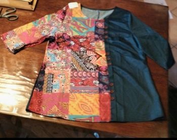 Blouse femme avec imprimé taille M