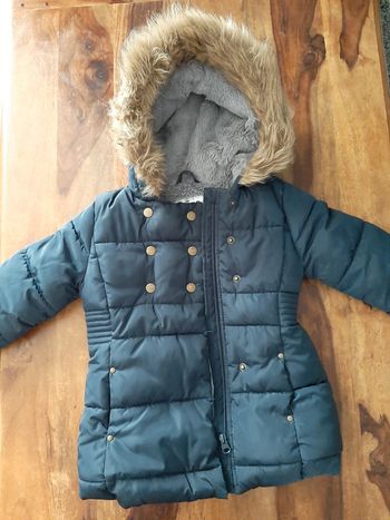 Manteau hiver fille 3 ans