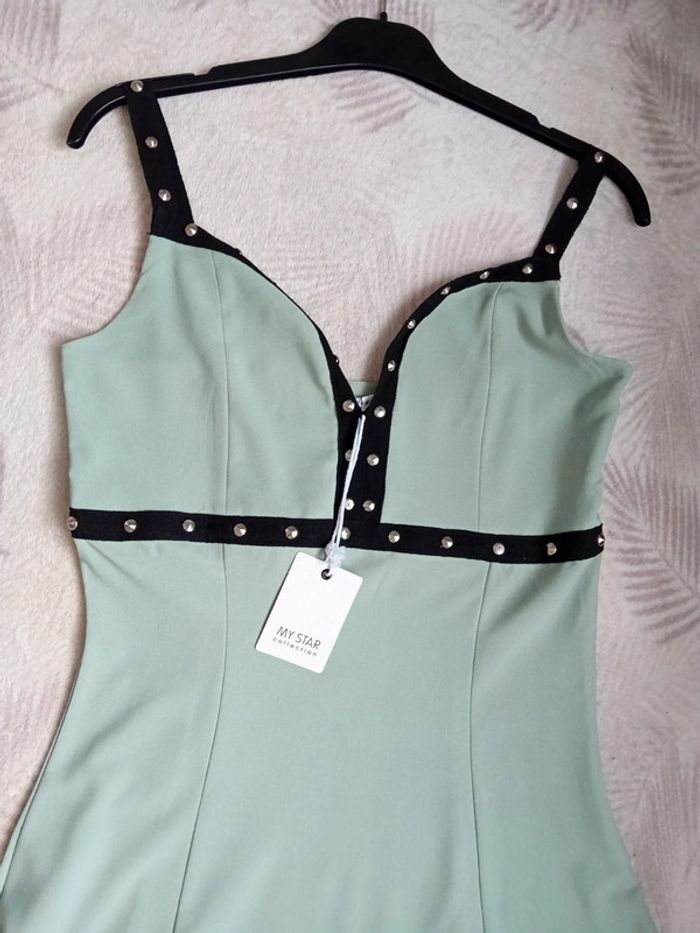 Robe Été M/38 Couleur Menthe Neuve - photo numéro 2