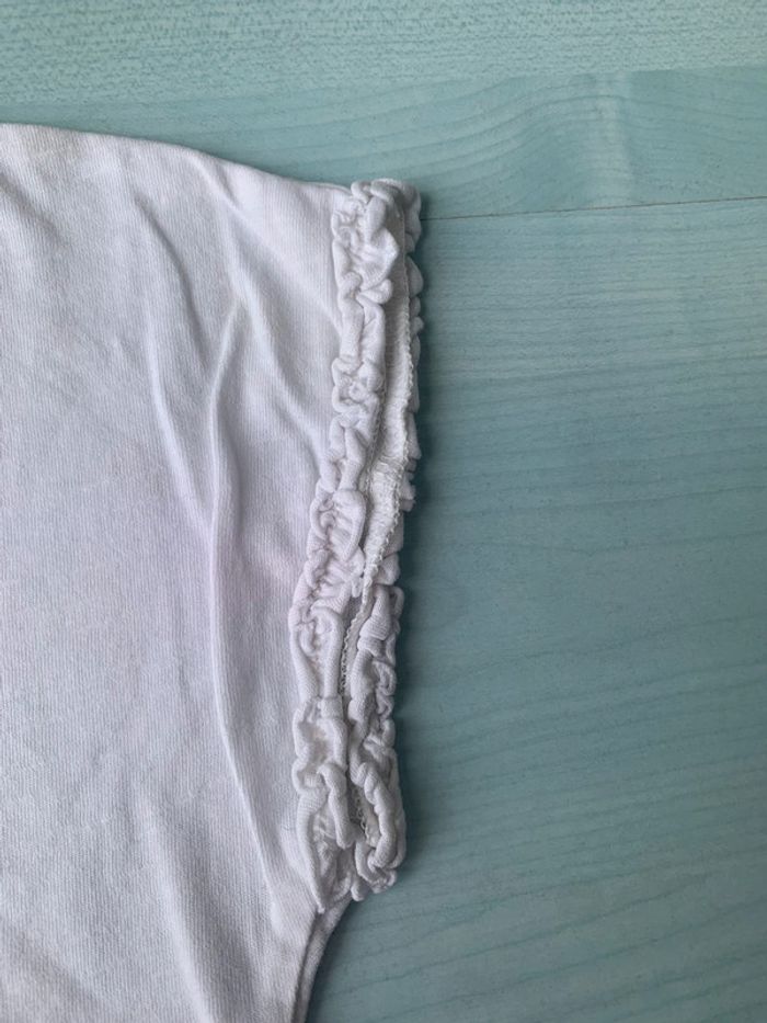 T shirt blanc avec tigre garcia 6/7 ans - photo numéro 3