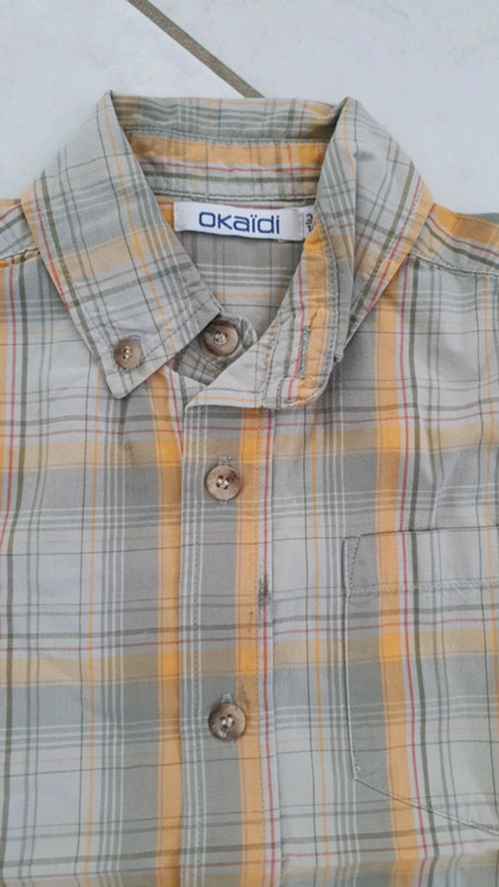 Chemise MC garçon 3 ans okaidi CH - photo numéro 3