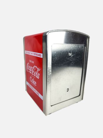 Coca-Cola Distributeur de serviettes 11x13cm