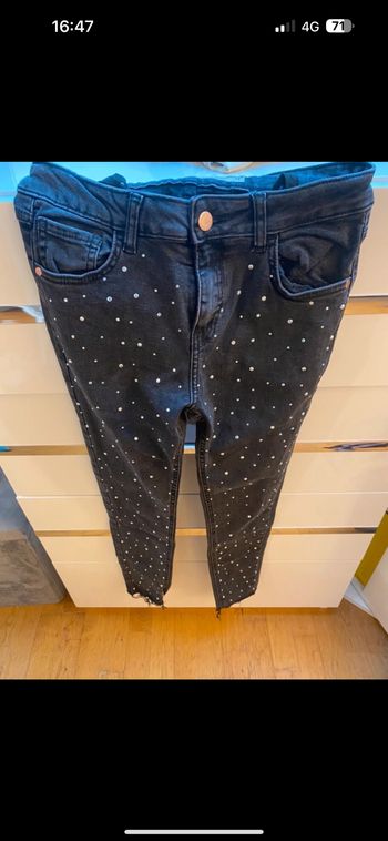 Jean pour fille avec strass
