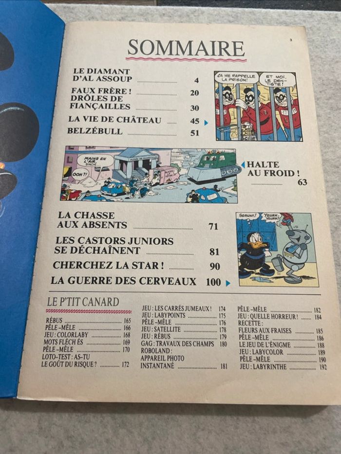 Super Picsou Géant Tome 54 - Juin 1993 - photo numéro 2