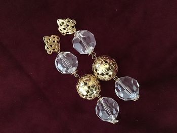 Superbes boucles d’oreilles vintage. Années 80