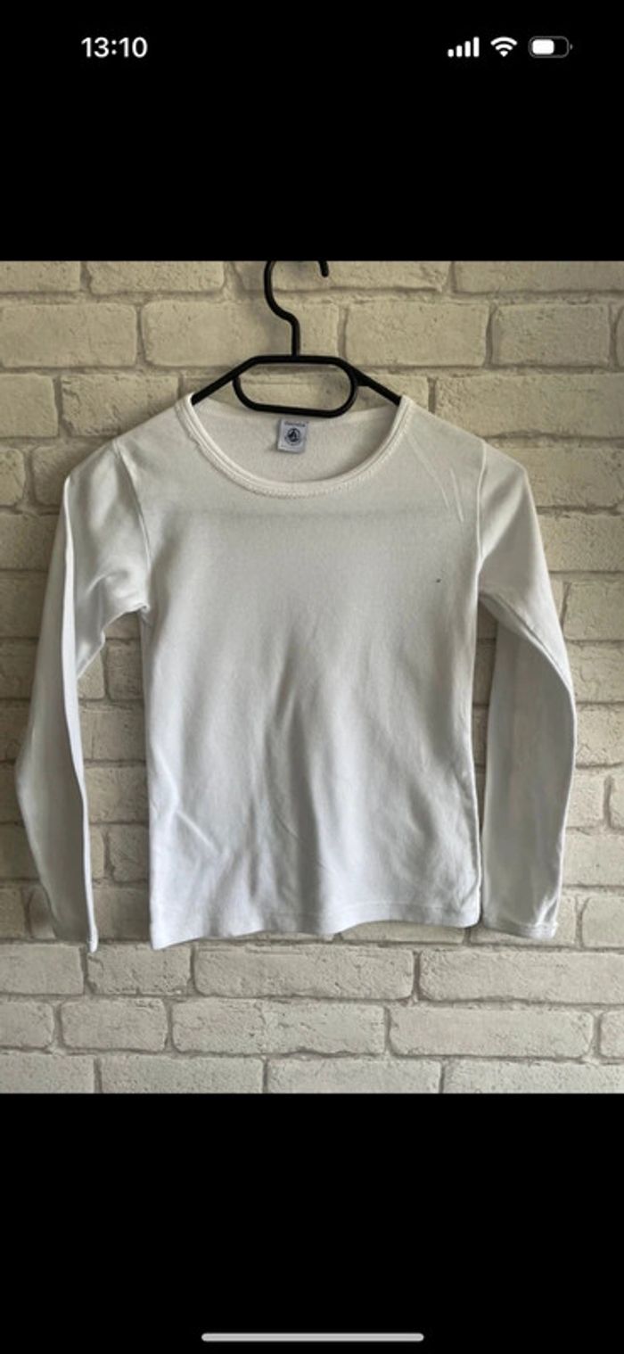 Tee shirt petit bateau taille 10 ans