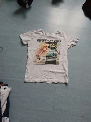 T-shirt MC garçon 8/10 ans firefly U13