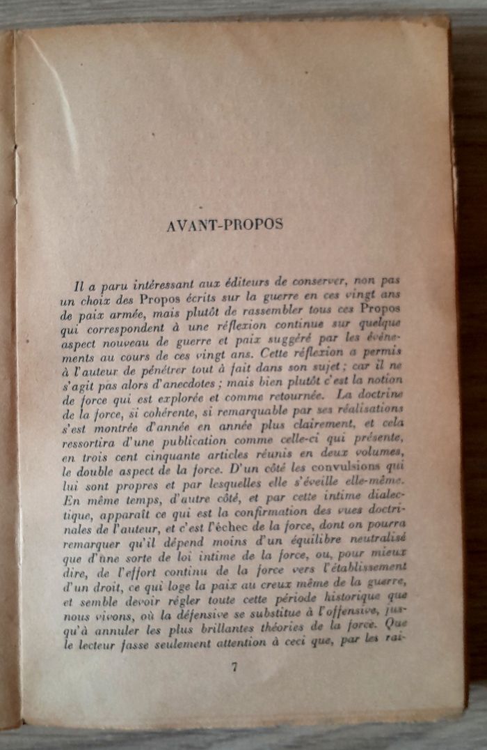 Alain (philosophe) suite à mars, convulsions de la force tome 1 et échec de la force tome 2 - photo numéro 8