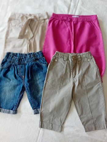 Lot de 4 Pantalons  - Taille 18 Mois