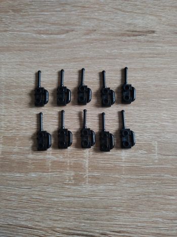 Lot 10 talki walkie lego minifig