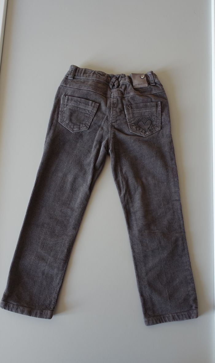Pantalon velours fille 4 ans - photo numéro 2