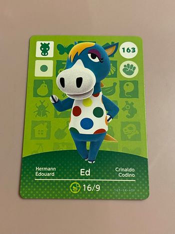 Carte Amiibo Ed N163