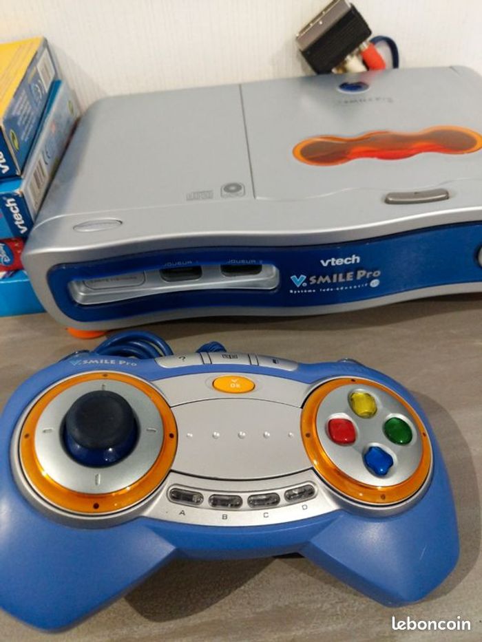 VTech V Smile Pro – Excellent état – Avec jeux - photo numéro 3