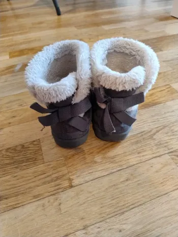 Bottines fille de neige