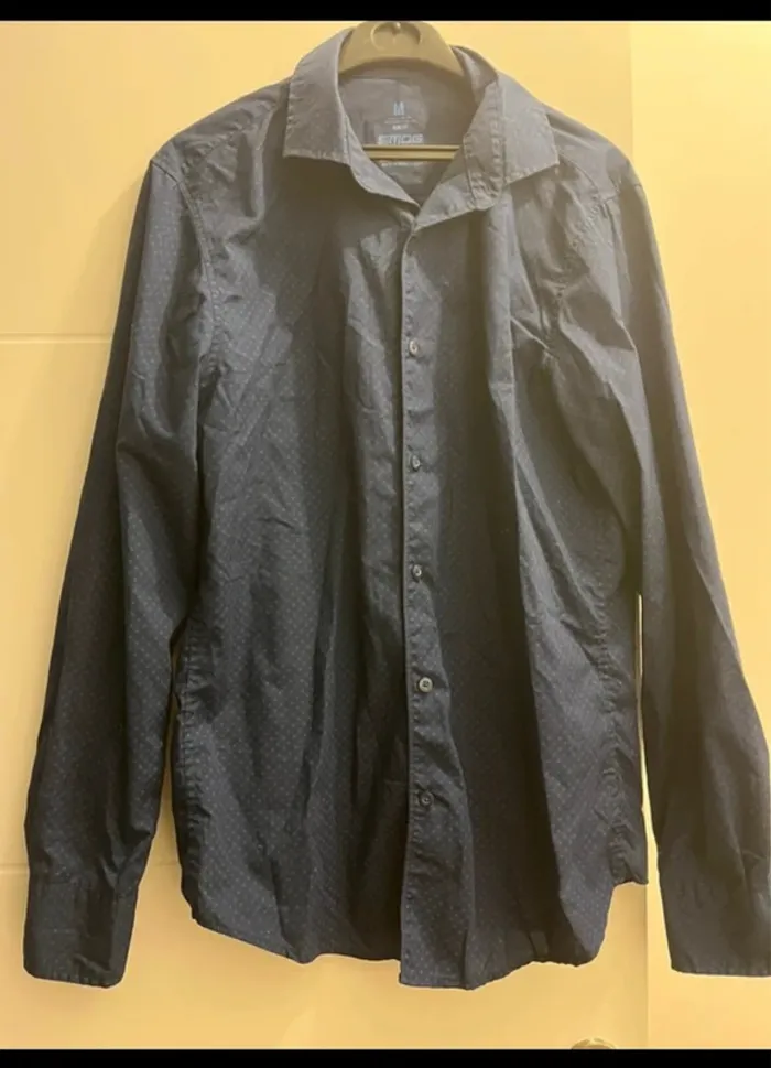 Chemise Bleue Marine